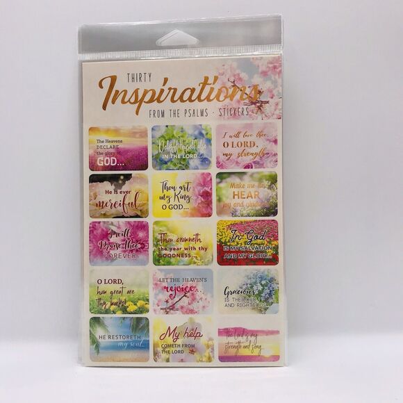 990 Stickers For Inspirational Scrapbooking Stickers Cottage Core Religious - Picture 4 of 6